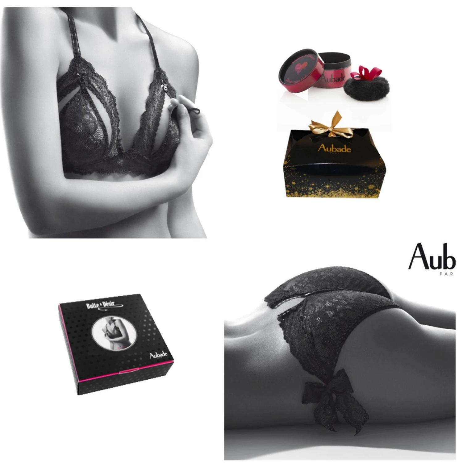 Coffret De 2 Boîtes à Désir AUBADE Open-Up Et Culotte Coquine