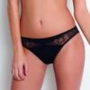 Slip Brésilien HUIT Nouvel Emoi Noir