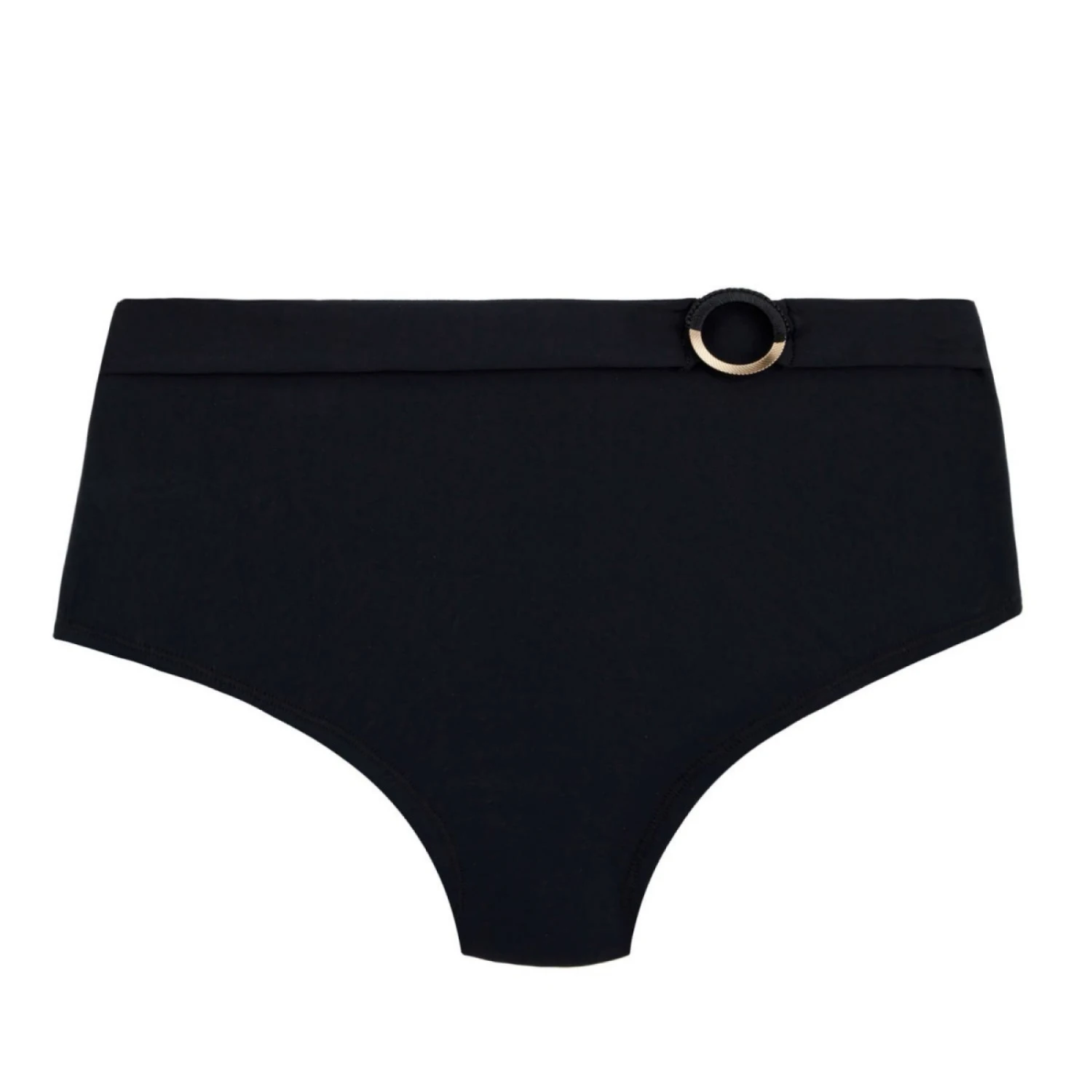 Aubade Bas Maillot Bain Culotte Haute Secret Cove Noir 6 Aubade Bas Maillot Bain Culotte Haute Secret Cove Noir – Image 4