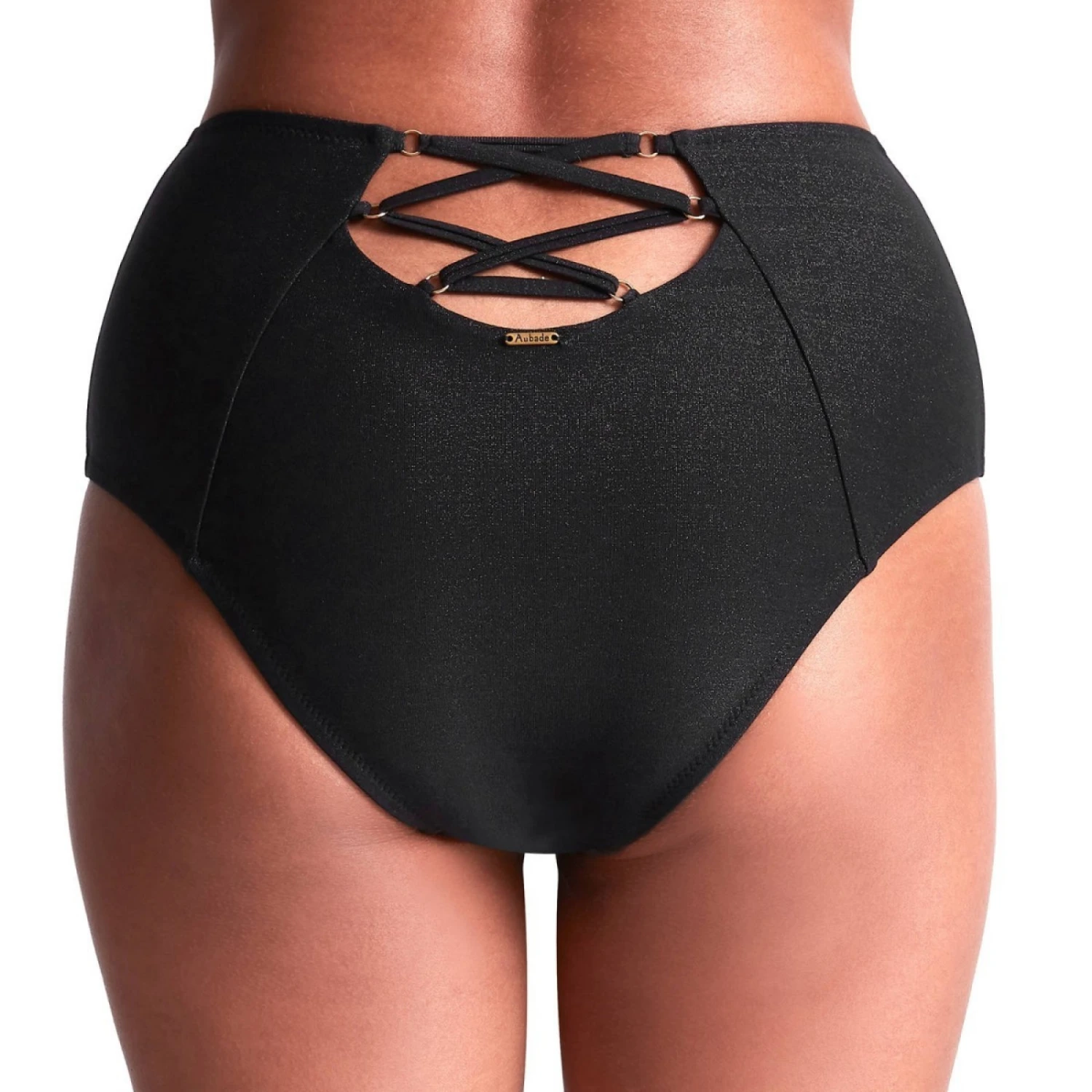 Aubade Bas Maillot Bain Culotte Haute Summer Glow Noir 7 Aubade Bas Maillot Bain Culotte Haute Summer Glow Noir – Image 5