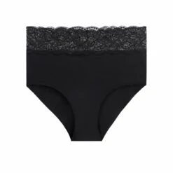 Aubade Culotte Haute Sweetessence Noir -Sous Vêtement Soldes 1600x1600 aubade culotte haute sweetessence noir p5 54 10082022