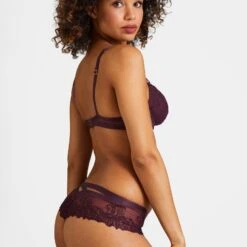 Aubade Femme Passion Shorty Saint-Tropez Wineberry -Sous Vêtement Soldes 1600x1600 aubade femme passion shorty saint tropez wineberry p4 51 10082022