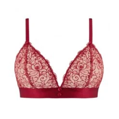 Aubade Miss Karl Triangle Sans Armature Rubis -Sous Vêtement Soldes 1600x1600 aubade miss karl triangle sans armature rubis p2 04 16082021