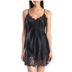 Aubade Nuisette En Soie Toi Mon Amour Noir