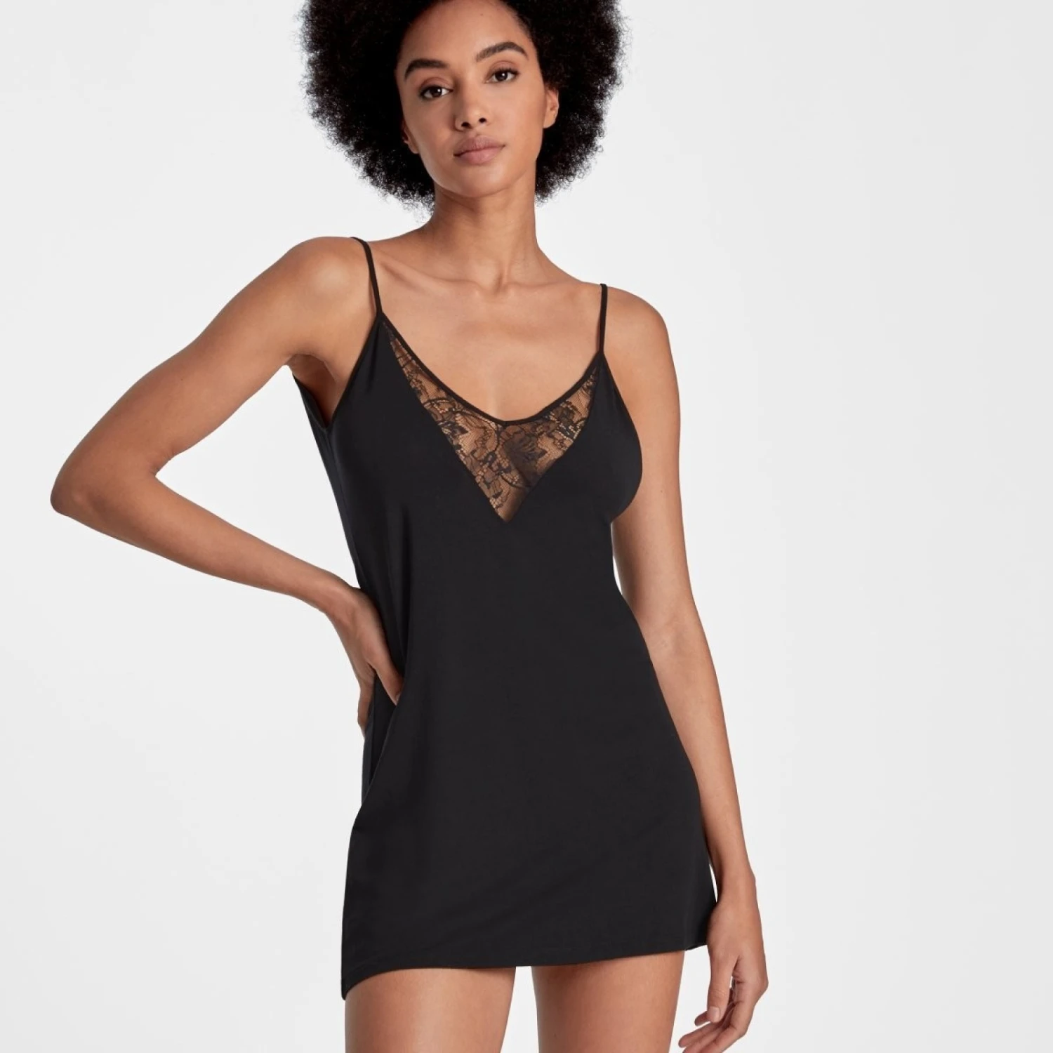 Aubade Nuisette Lazy Days Noir 3 Aubade Nuisette Lazy Days Noir