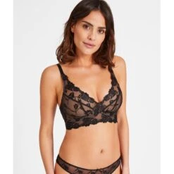 Aubade Softessence Triangle Brassière Mousse Noire -Sous Vêtement Soldes 1600x1600 aubade softessence triangle brassiere mousse noire p1 44 06092021