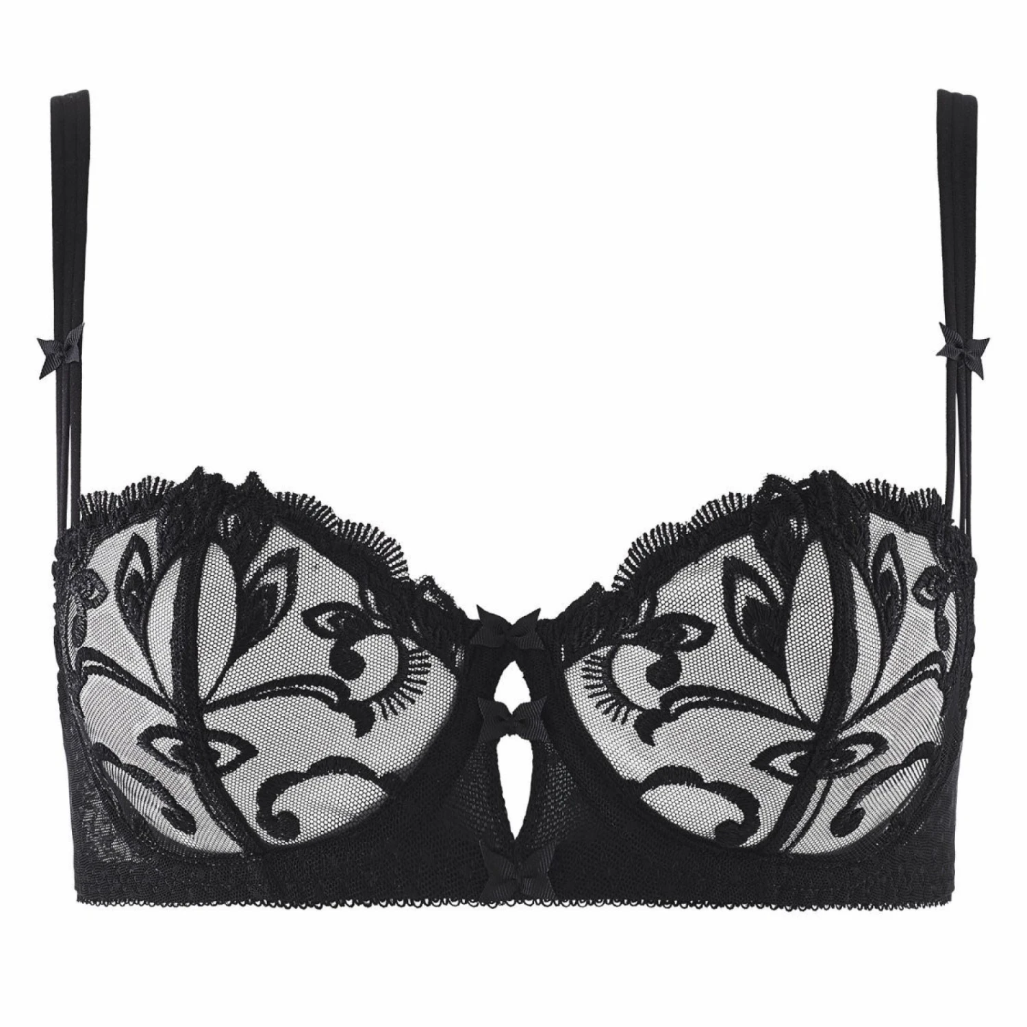Aubade Soutien-Gorge Corbeille Au Bal De Flore Noir 7 Aubade Soutien-Gorge Corbeille Au Bal De Flore Noir – Image 5