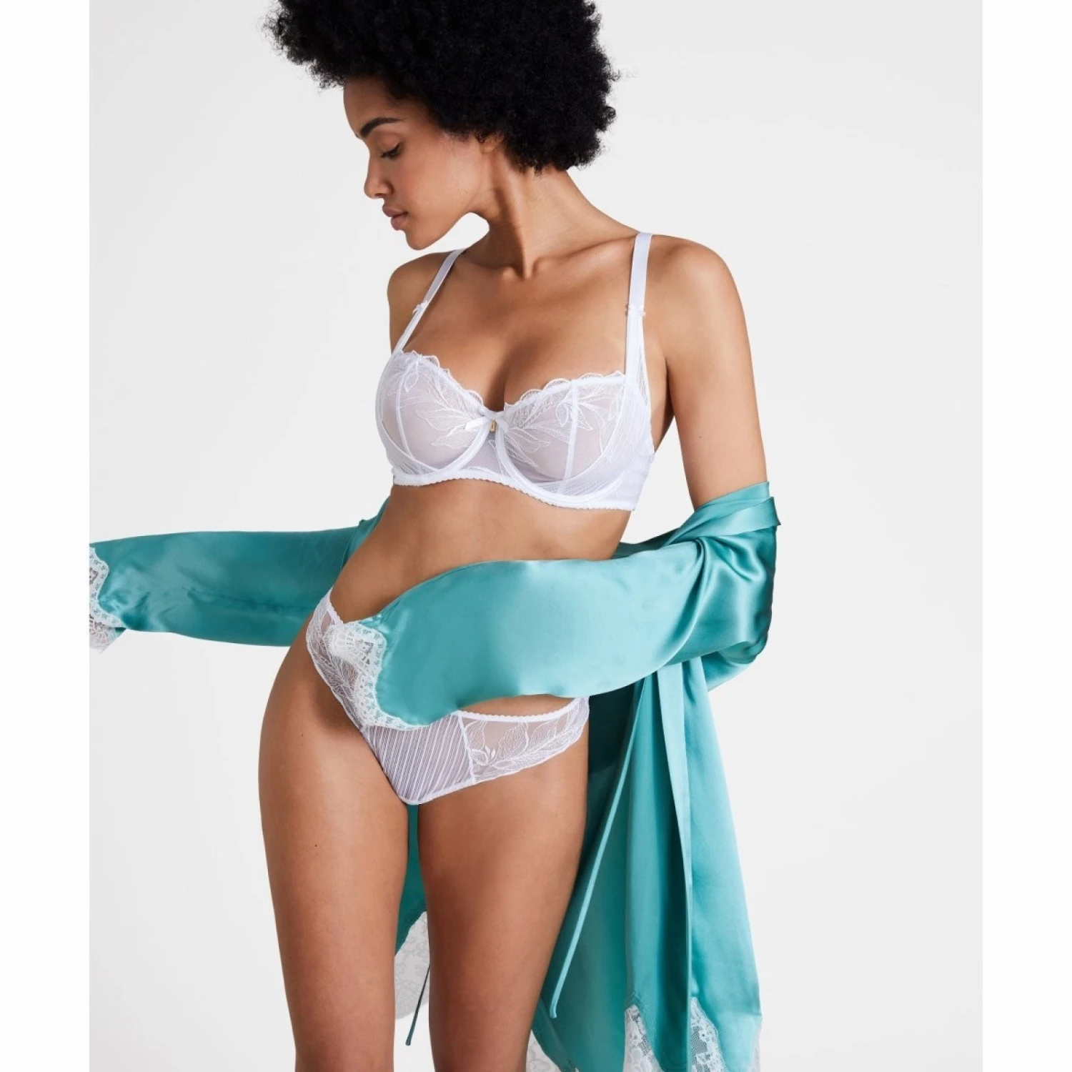 Aubade Soutien-Gorge Corbeille Fleur De Tattoo Blanc 5 Aubade Soutien-Gorge Corbeille Fleur De Tattoo Blanc – Image 3