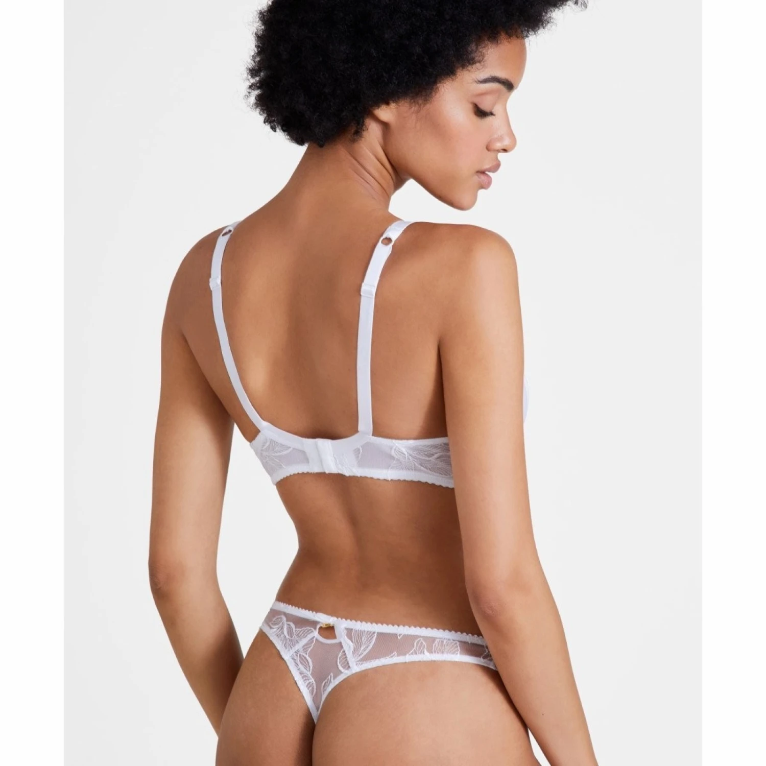 Aubade Soutien-Gorge Corbeille Fleur De Tattoo Blanc 6 Aubade Soutien-Gorge Corbeille Fleur De Tattoo Blanc – Image 4