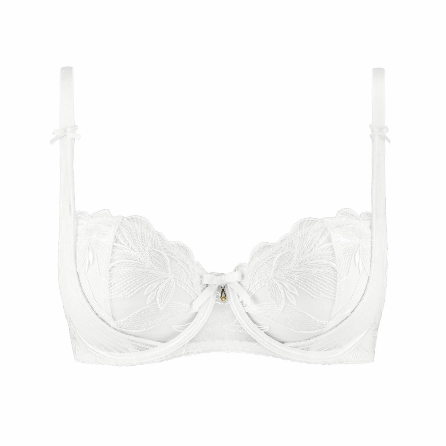Aubade Soutien-Gorge Corbeille Fleur De Tattoo Blanc 7 Aubade Soutien-Gorge Corbeille Fleur De Tattoo Blanc – Image 5