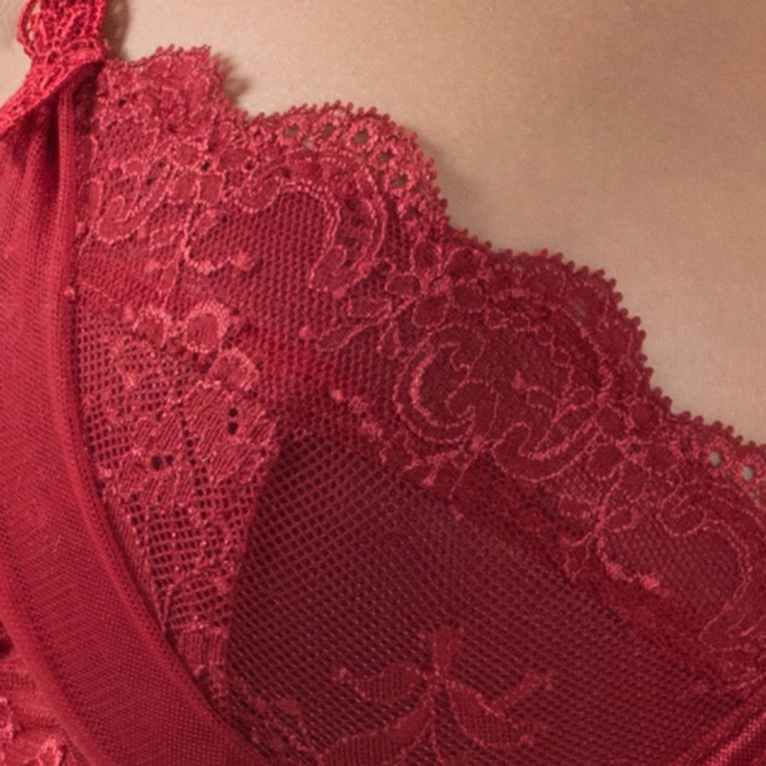 Aubade Soutien-Gorge Push-Up Aubade à L'Amour Rouge Darling 4 Aubade Soutien-Gorge Push-Up Aubade à L'Amour Rouge Darling – Image 2