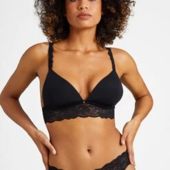 Nouvelles versions 7 Aubade Soutien-Gorge Sans Armatures Sweetessence Noir