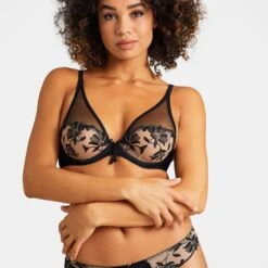 Nouvelles versions 19 Aubade Soutien-Gorge Triangle Armatures Lovessence Noir
