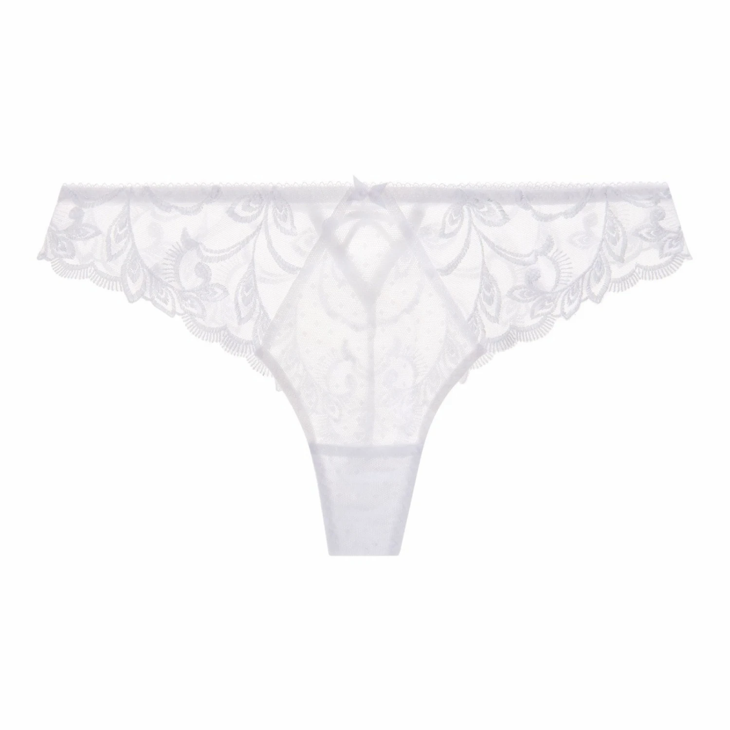 Aubade Tanga Au Bal De Flore Blanc 7 Aubade Tanga Au Bal De Flore Blanc – Image 5