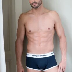 Boxer GARCON FRANCAIS GFB1-12 Bleu -Sous Vêtement Soldes 1600x1600 boxer garcon francais gfb1 12 bleu p2 27 23032017