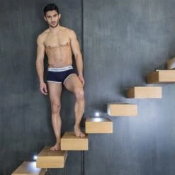 Boxer GARCON FRANCAIS GFB1-12 Bleu -Sous Vêtement Soldes 1600x1600 boxer garcon francais gfb1 12 bleu p3 27 23032017