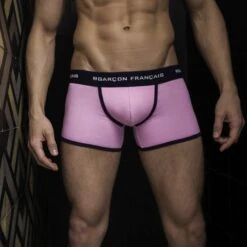 Boxer Long GARCON FRANCAIS GFLB1-14 Rose -Sous Vêtement Soldes 1600x1600 boxer long garcon francais gflb1 14 rose p2 58 23032017