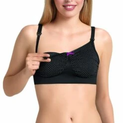 Brassière Allaitement Seamless Sans Armatures ANITA Noir -Sous Vêtement Soldes 1600x1600 brassiere allaitement seamless sans armatures anita noir p2 12 07052017