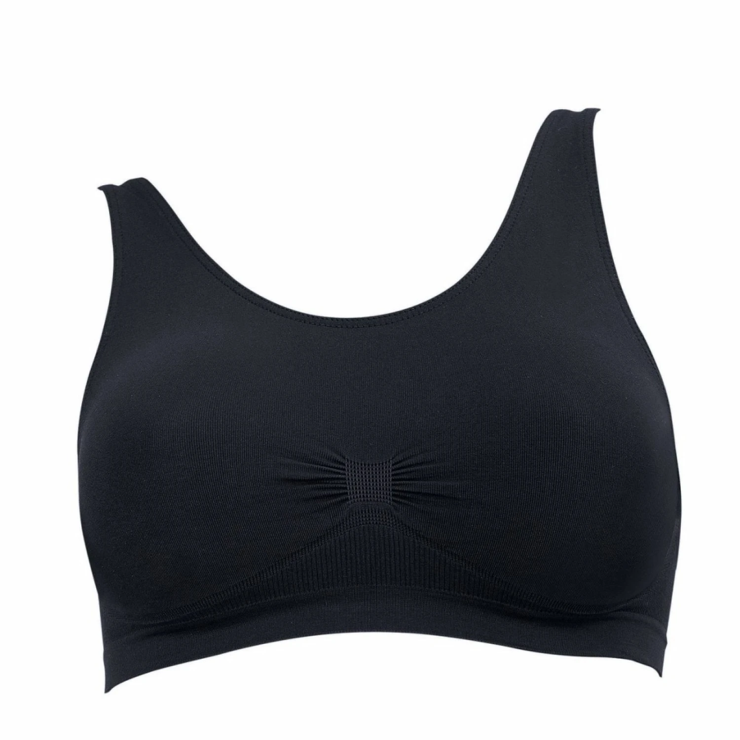 Bustier Future Maman Seamless Sans Armatures ANITA Noir 5 Bustier Future Maman Seamless Sans Armatures ANITA Noir – Image 3