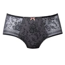 Culotte Haute Rosa Faia Fleur Anthracite