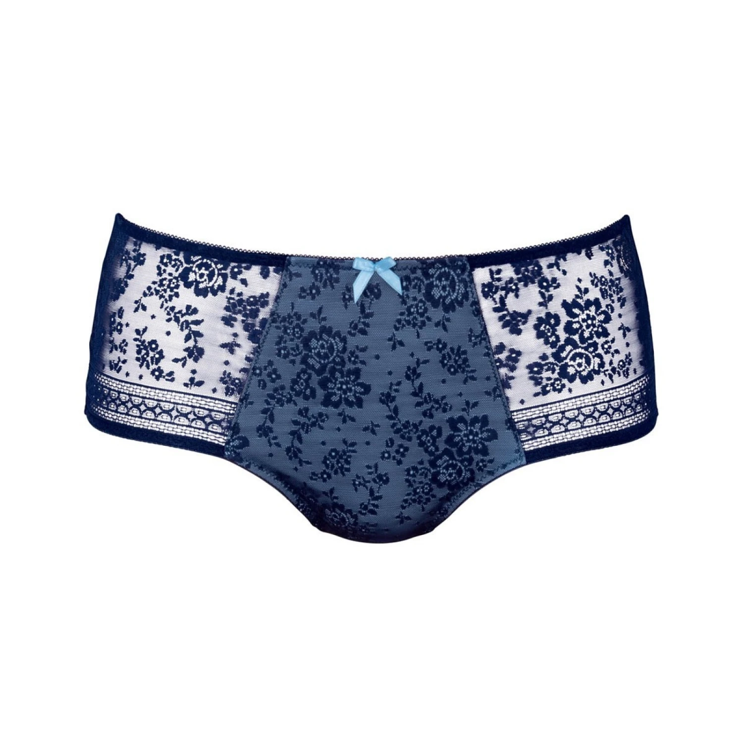 Culotte Haute Rosa Faia Fleur Bleu Marine 4 Culotte Haute Rosa Faia Fleur Bleu Marine – Image 2