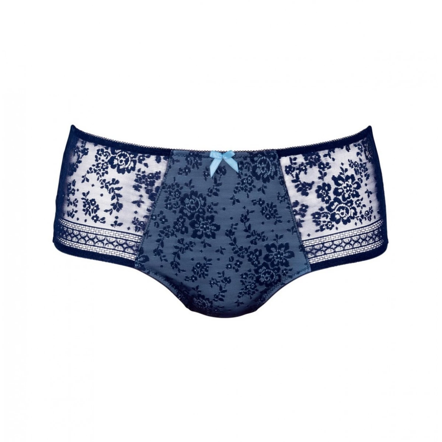Culotte Haute Rosa Faia Fleur Bleu Marine 3 Culotte Haute Rosa Faia Fleur Bleu Marine