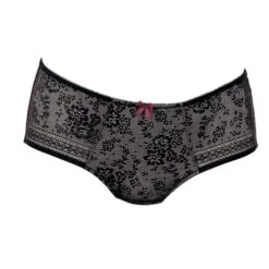 Culotte Haute Rosa Faia Fleur Noir