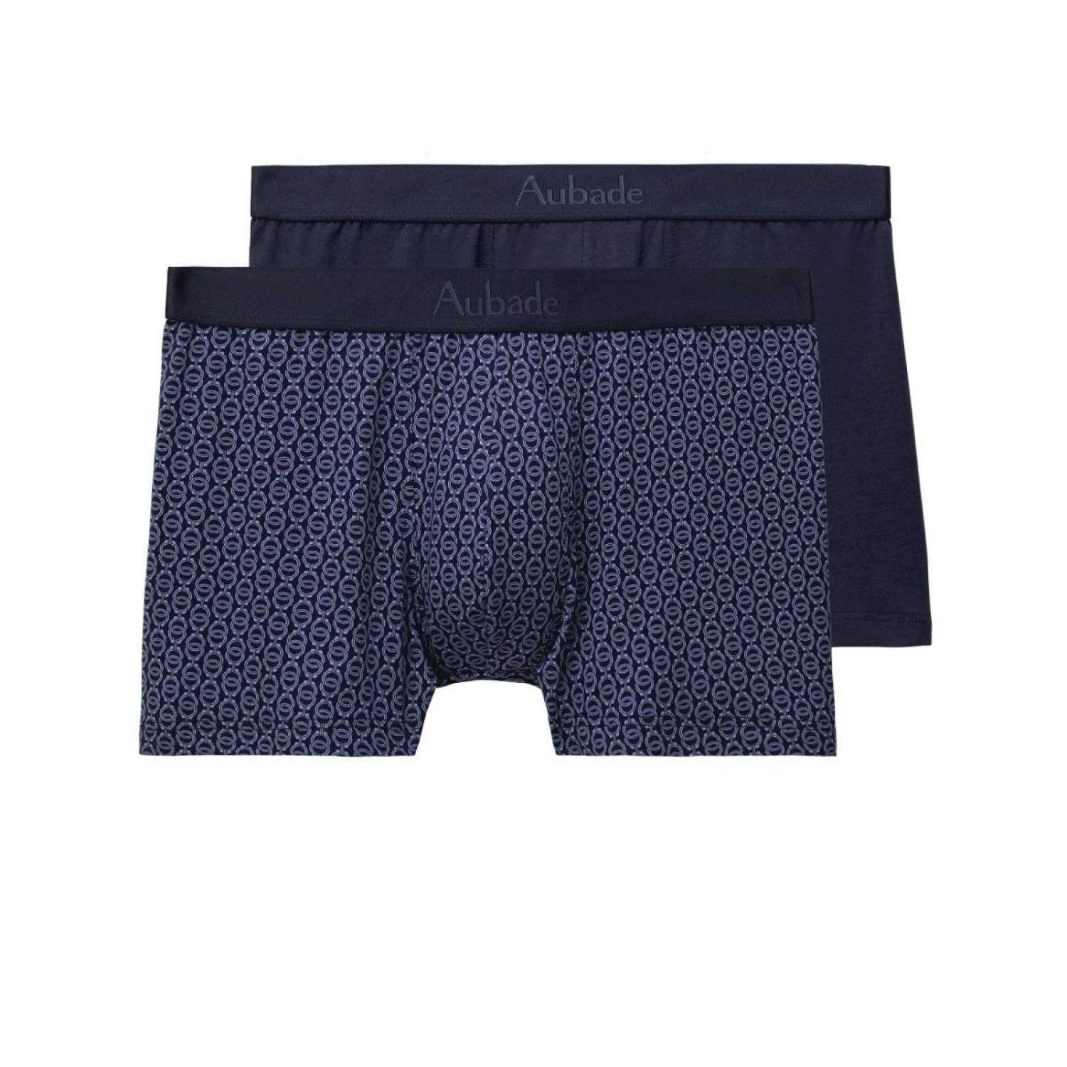 Duo Boxers AUBADE MEN Mini Menottes Marine Et Uni Marine 8 Duo Boxers AUBADE MEN Mini Menottes Marine Et Uni Marine – Image 6