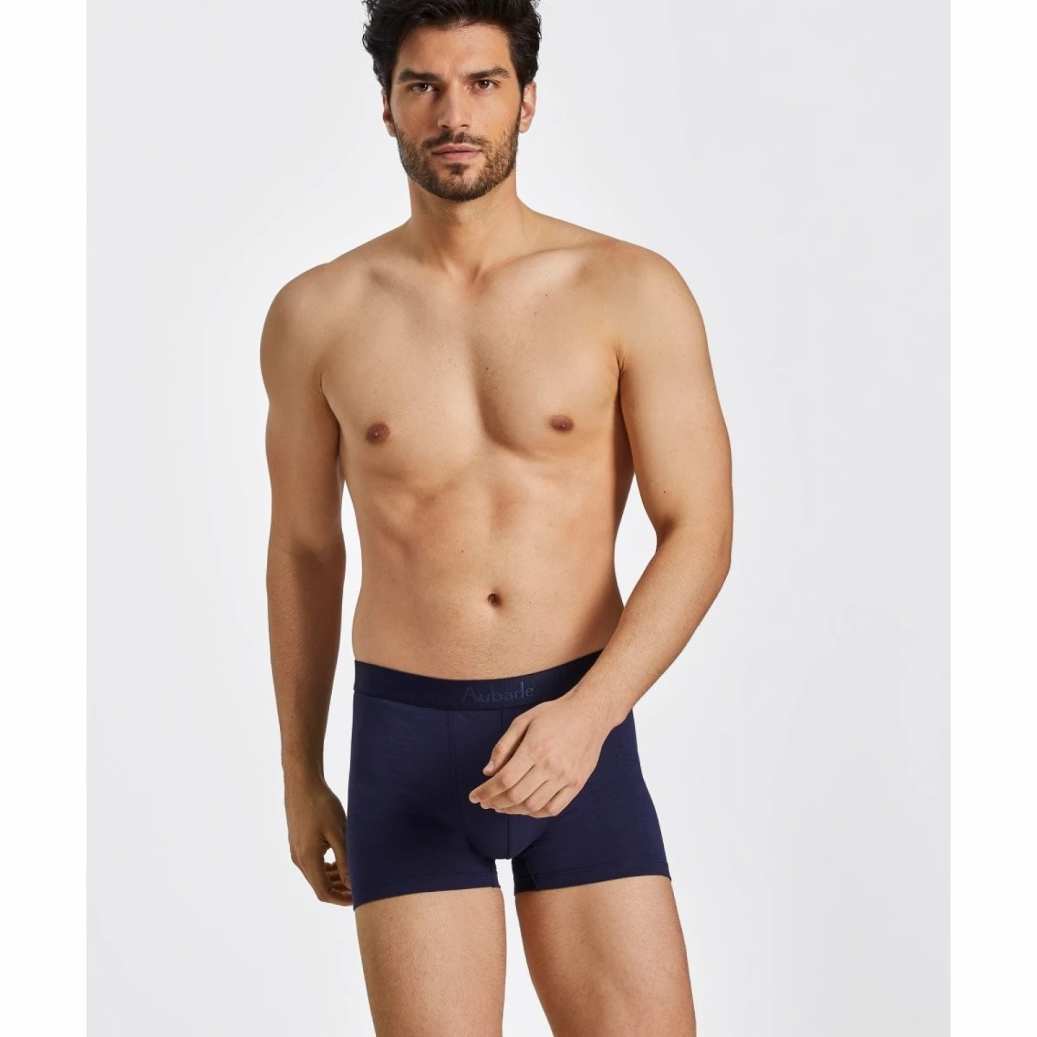 Duo Boxers AUBADE MEN Mini Menottes Marine Et Uni Marine 9 Duo Boxers AUBADE MEN Mini Menottes Marine Et Uni Marine – Image 7