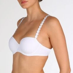 MARIE JO L'AVENTURE Soutien-Gorge Balconnet Rembourré Tom Blanc -Sous Vêtement Soldes 1600x1600 marie jo l aventure soutien gorge balconnet rembourre tom blanc p3 56 05032019