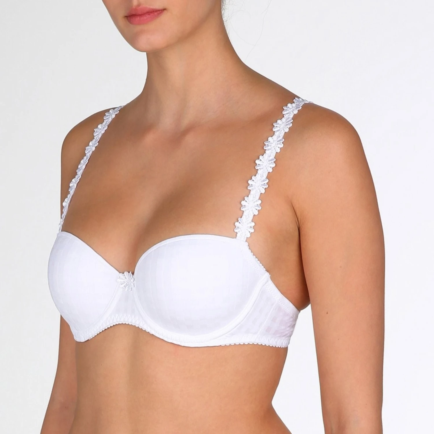 MARIE JO Soutien-Gorge Balconnet Rembourré Avero Blanc 4 MARIE JO Soutien-Gorge Balconnet Rembourré Avero Blanc – Image 2