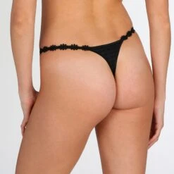 MARIE JO String Ficelle Avero Noir -Sous Vêtement Soldes 1600x1600 marie jo string ficelle avero noir p2 17 06032019
