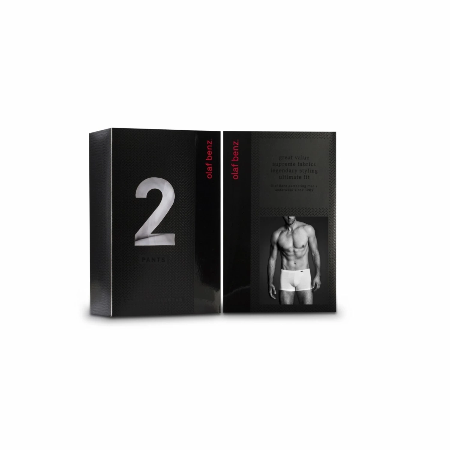 Olaf Benz Pack De 2 Boxers Casualpants RED1010 Noir 5 Olaf Benz Pack De 2 Boxers Casualpants RED1010 Noir – Image 3