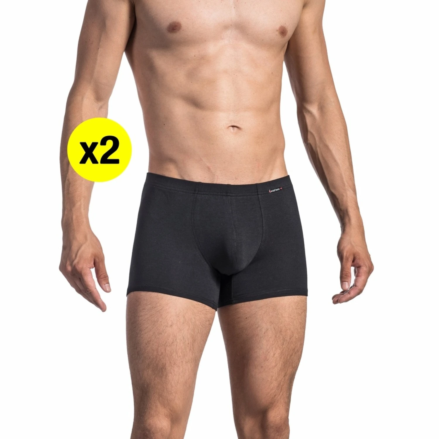 Olaf Benz Pack De 2 Boxers Casualpants RED1010 Noir 3 Olaf Benz Pack De 2 Boxers Casualpants RED1010 Noir