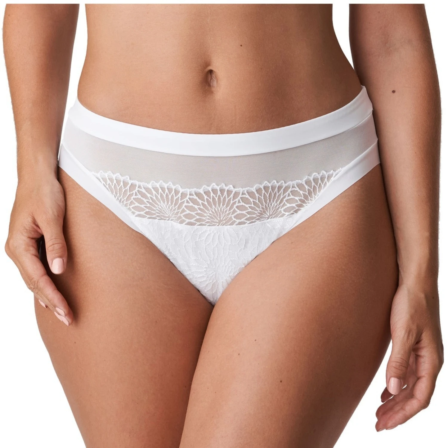 PRIMADONNA Slip Brésilien Sophora Blanc 3 PRIMADONNA Slip Brésilien Sophora Blanc
