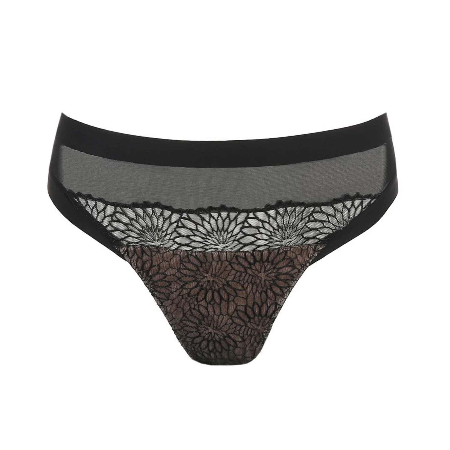 PRIMADONNA Slip Brésilien Sophora Noir 6 PRIMADONNA Slip Brésilien Sophora Noir – Image 4