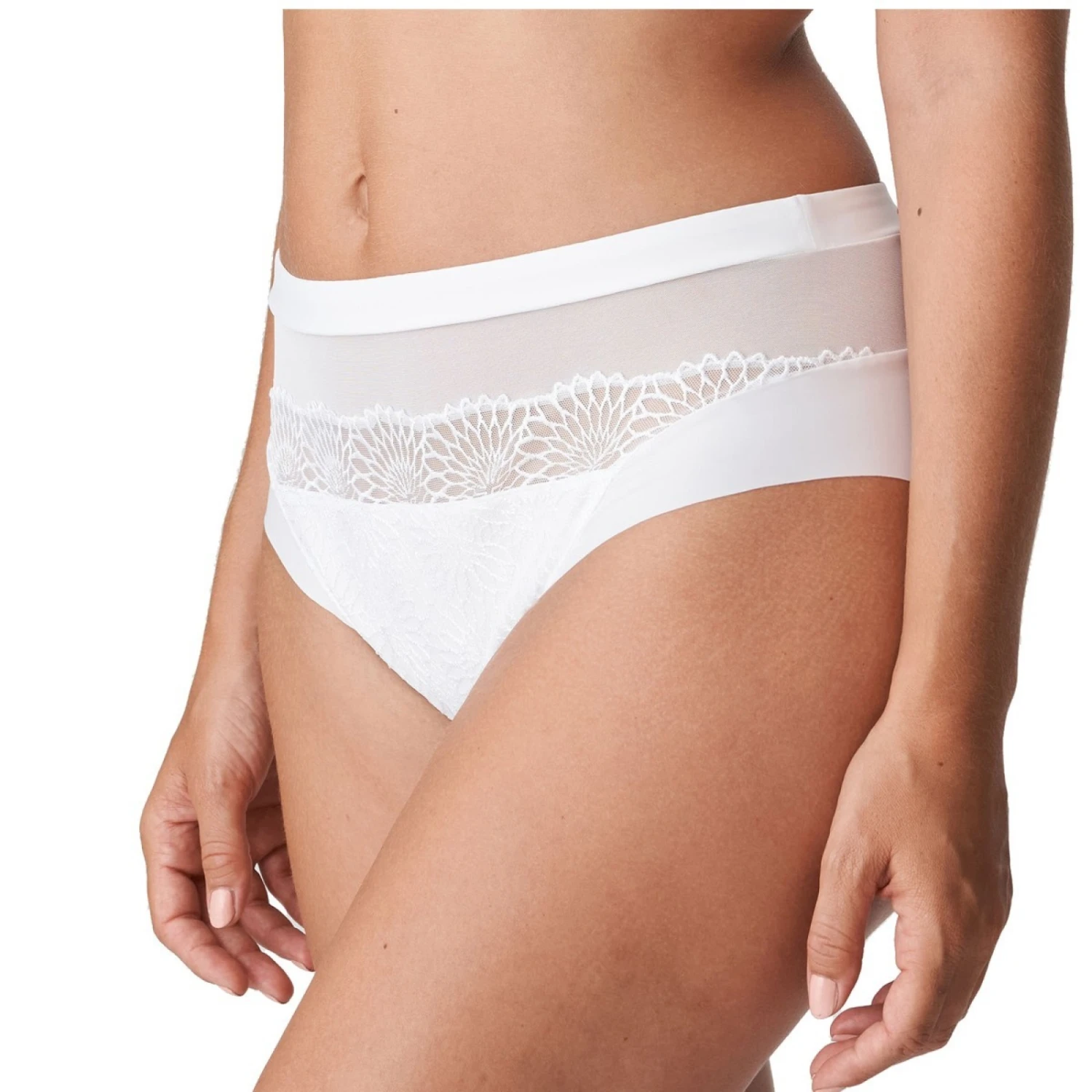 PRIMADONNA Slip Taille Haute Sophora Blanc 4 PRIMADONNA Slip Taille Haute Sophora Blanc – Image 2