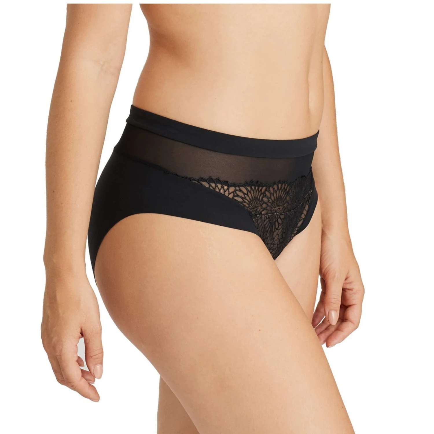 PRIMADONNA Slip Taille Haute Sophora Noir 4 PRIMADONNA Slip Taille Haute Sophora Noir – Image 2