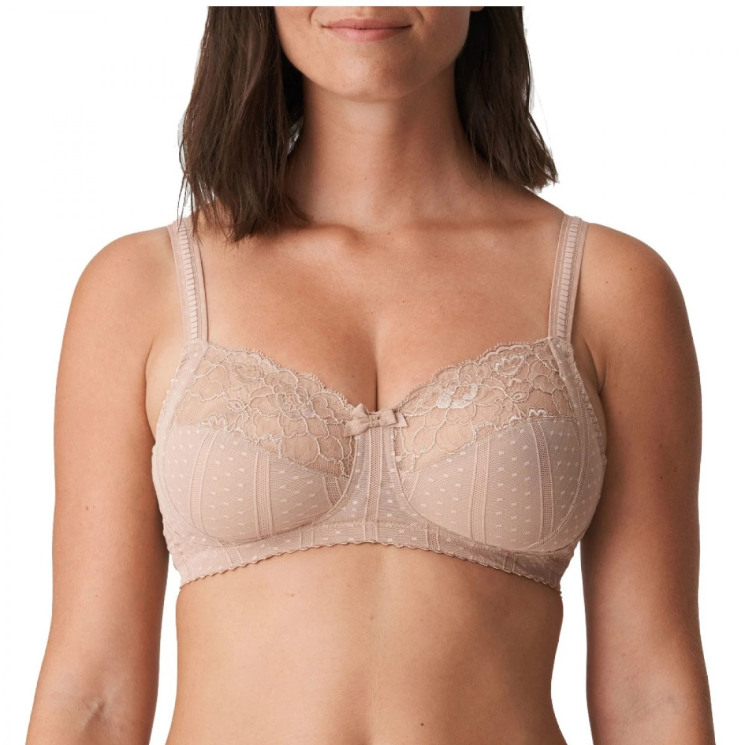 PRIMADONNA Soutien-Gorge Sans Armatures Couture Crème 3 PRIMADONNA Soutien-Gorge Sans Armatures Couture Crème