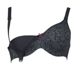Soutien-gorge Allaitement Armatures Soft ANITA Paisley Anthracite -Sous Vêtement Soldes 1600x1600 soutien gorge allaitement armatures soft anita paisley anthracite p4 14 23092019