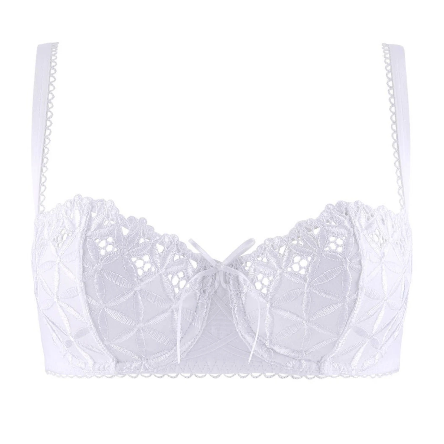 Soutien-gorge Corbeille AUBADE Bahia & Moi Blanc 9 Soutien-gorge Corbeille AUBADE Bahia & Moi Blanc – Image 7
