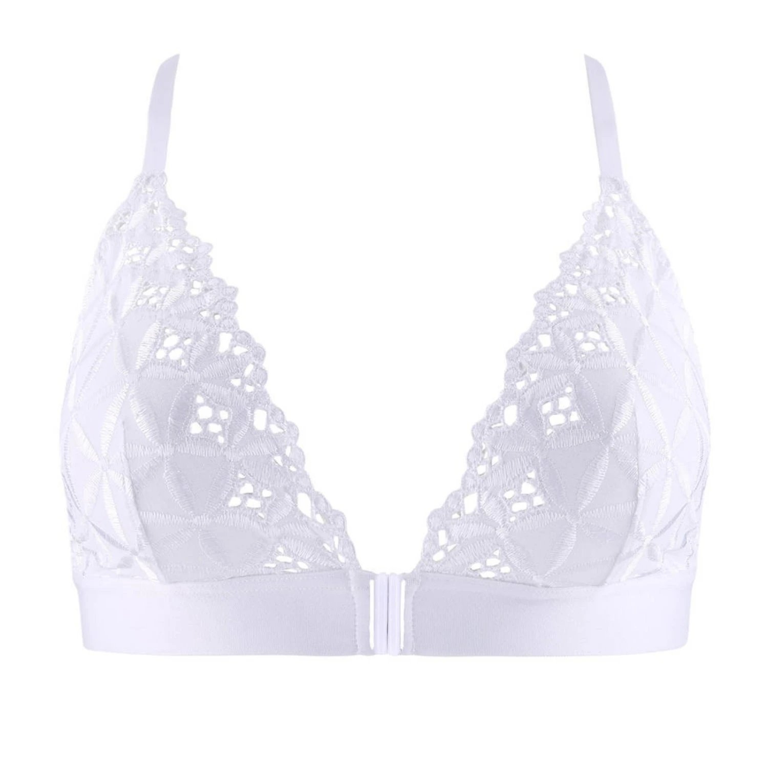 Soutien-gorge Triangle AUBADE Bahia & Moi Blanc 9 Soutien-gorge Triangle AUBADE Bahia & Moi Blanc – Image 7